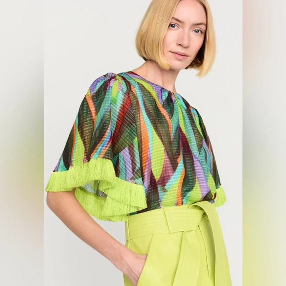 MARIE OLIVER KIMORA TOP sz XL - Picture 2 of 8